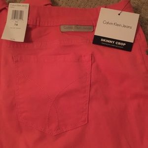 Calvin Klein Skinny crop